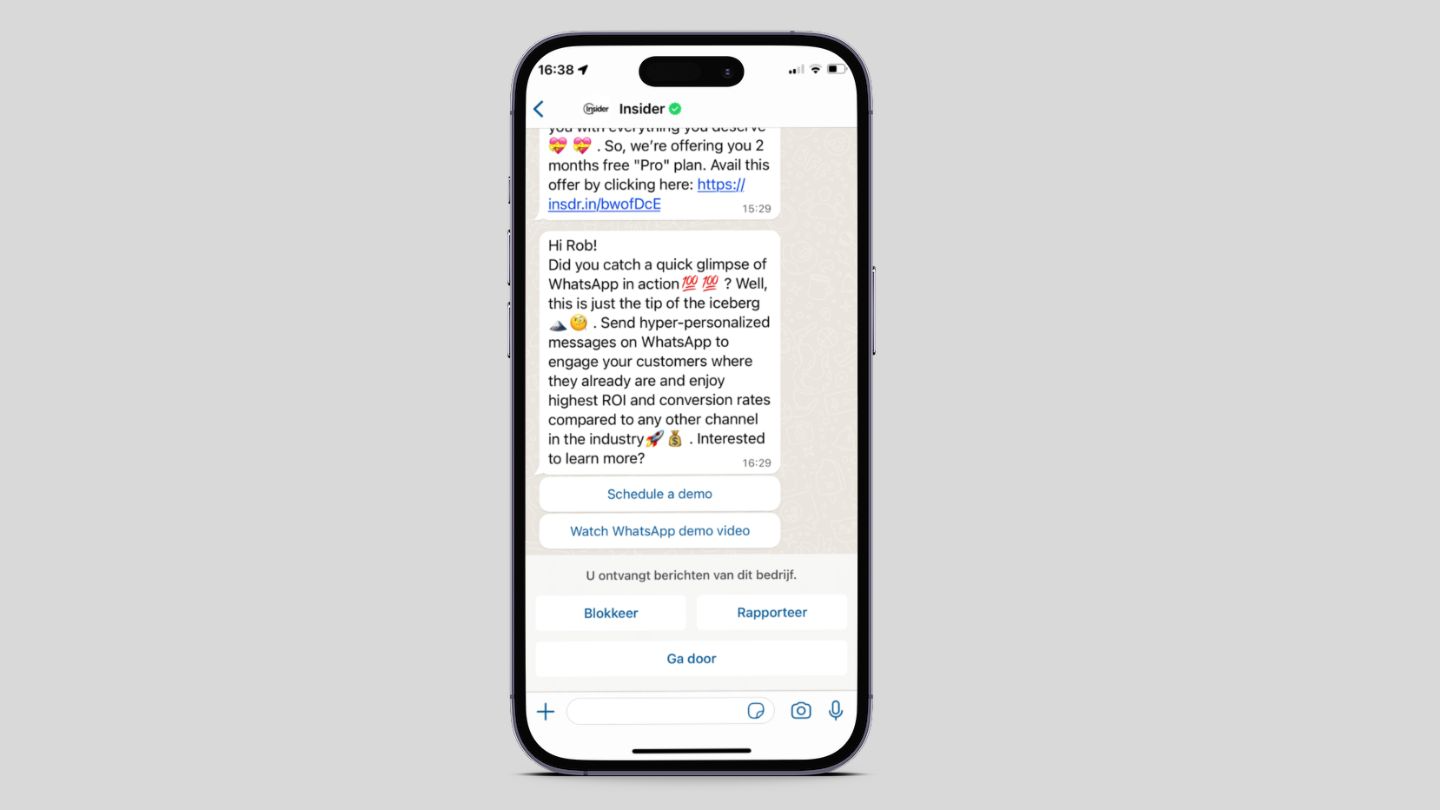 De kracht van interactieve knoppen in WhatsApp Business